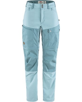 Fjällräven Abisko Midsummer Zip Off Trousers Women - Mineral Blue/Clay Blue